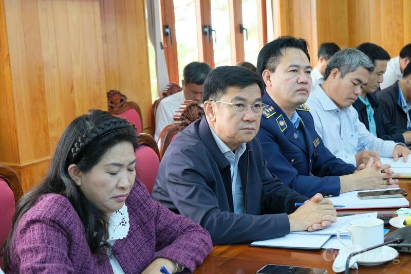 Lãnh đạo Sở, ban ngành tỉnh Lâm Đồng.