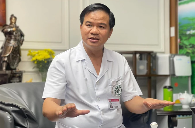 PGS.TS Đào Xuân Cơ, Giám đốc Bệnh viện Bạch Mai.