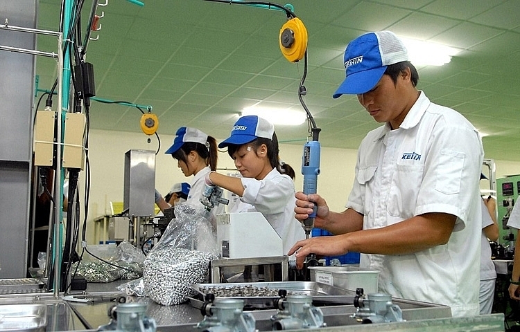 8 tháng năm 2025, chỉ số sản xuất công nghiệp tỉnh Hưng Yên tăng trưởng ở mức hai con số.