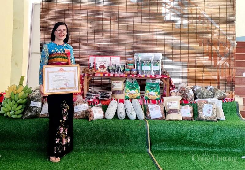 Cô giáo Lò Thị Quyến đã đưa đặc sản vùng cao đến mới người tiêu dùng trên cả nước
