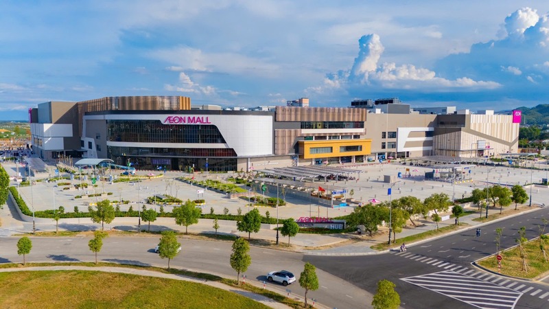Trung tâm thương mại AEON MALL Huế chính thức đưa vào hoạt động tại thành phố Huế vào tháng 9/2024. Ảnh: Nguyễn Tuấn
