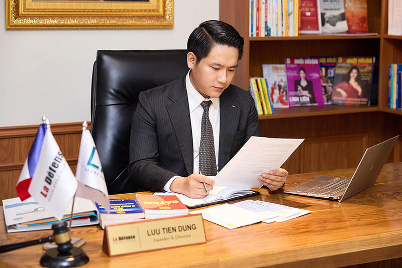 Luật sư Lưu Tiến Dũng, Chánh Văn phòng Hãng luật La Défense. Ảnh: NVCC