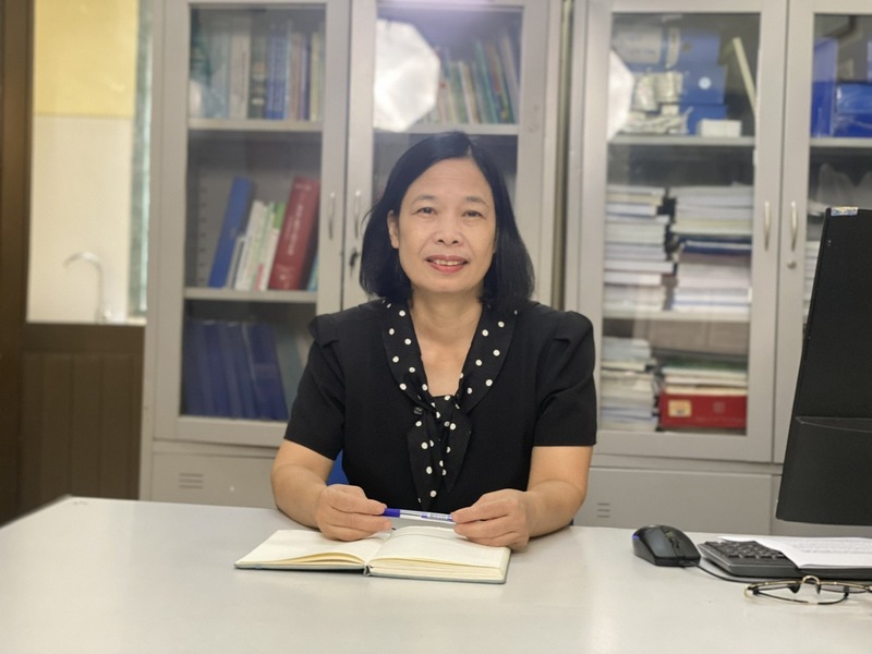 Bà Trương Hương Lan, Phó trưởng Ban Giám khảo bình chọn sản phẩm công nghiệp nông thôn tiêu biểu cấp quốc gia năm 2025. Ảnh: Hải Linh