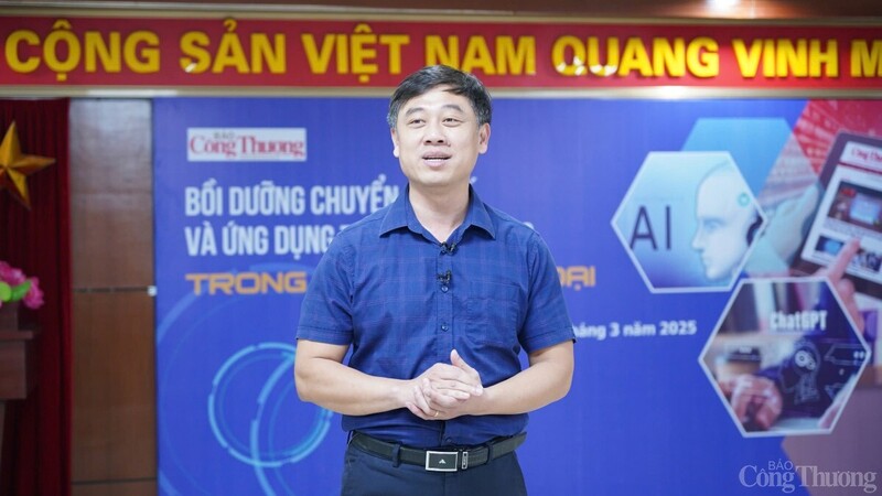 Báo Công Thương tổ chức nhiều khoá tập huấn ứng dụng AI trong tác nghiệp báo chí.