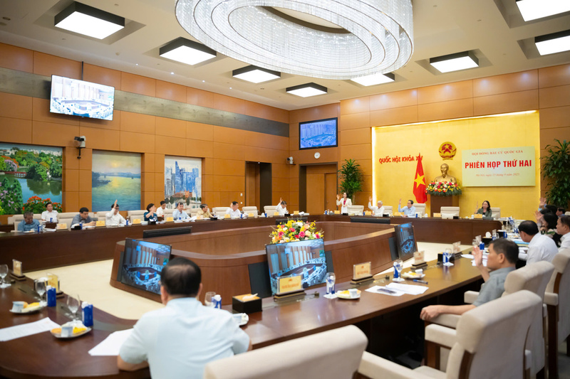 Toàn cảnh phiên họp. Ảnh: VPQH