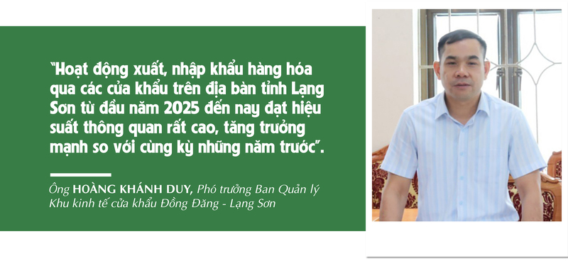 Thông quan hàng hóa tại Lạng Sơn “bứt tốc”, tăng trưởng ấn tượng - 1