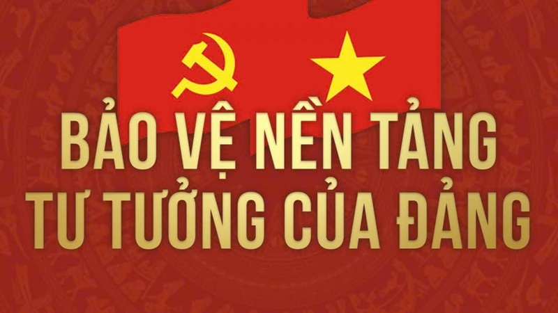 Lực lượng QLTT luôn đấu tranh phản bác các luận điệu sai trái, thù địch, bảo vệ nền tảng tư tưởng của Đảng. Ảnh: Nhóm tác giả