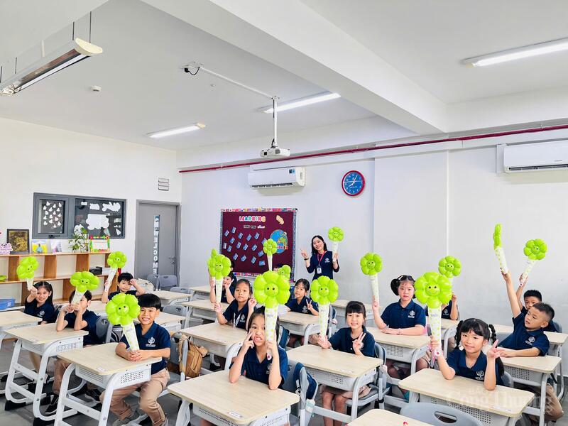 UKA Bình Thạnh hướng đến mục tiêu đào tạo thế hệ học sinh ưu tú và toàn diện về tri thức lẫn kỹ năng. Ảnh: Thiên Hương