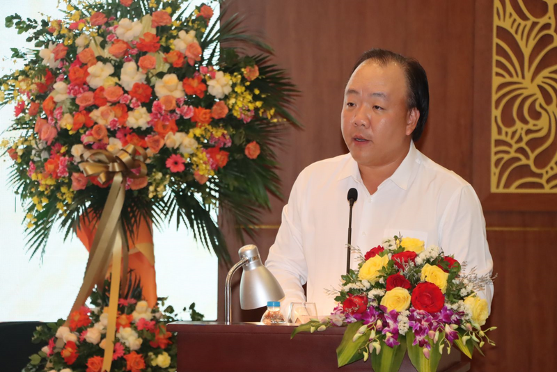 Đồng chí Trần Hữu Linh, Bí thư Đảng ủy, Cục trưởng Cục Quản lý và Phát triển thị trường trong nước