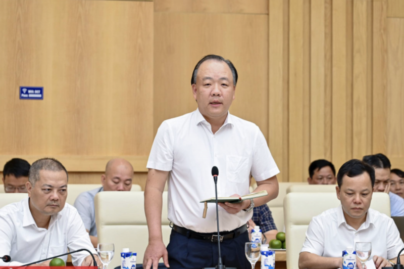 Cục trưởng Cục Quản lý và Phát triển thị trường trong nước Trần Hữu Linh.