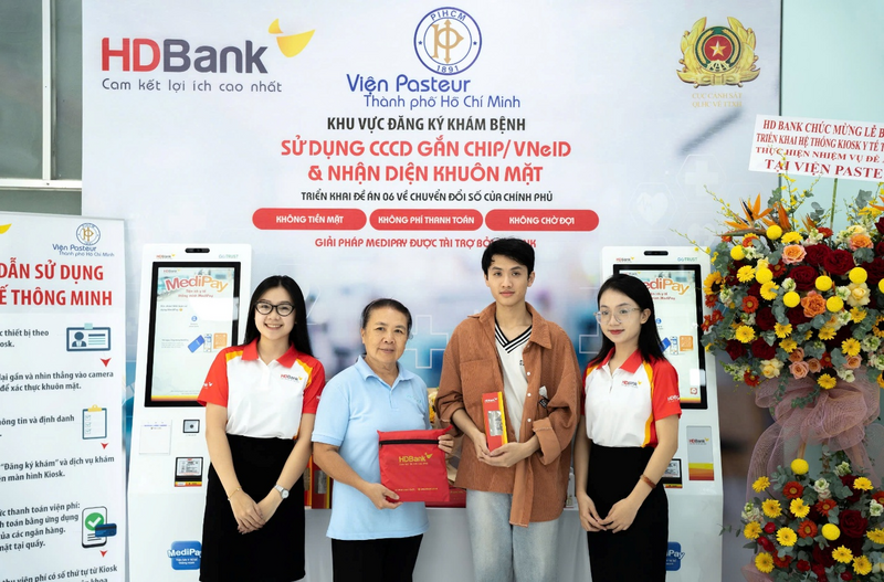 HDBank chính thức triển khai hệ thống Kiosk y tế thông minh tại Viện Pasteur TP.HCM