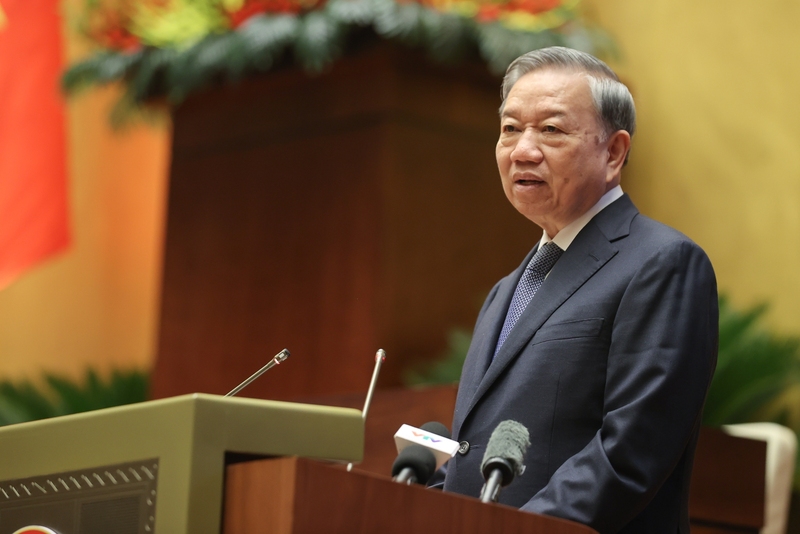 Tổng Bí thư Tô Lâm: Đầu tư cho giáo dục chính là đầu tư, bồi đắp, nâng cao "nguyên khí quốc gia", chính là đầu tư cho tương lai của dân tộc. Ảnh: VGP