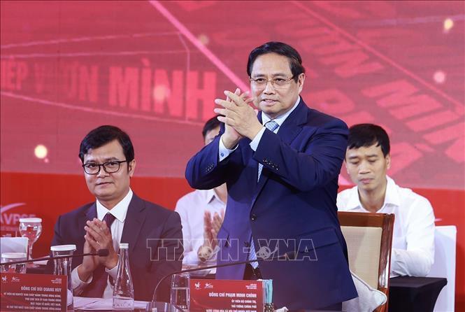 Thủ tướng Chính phủ Phạm Minh Chính tham dự Diễn đàn - Ảnh: TTXVN