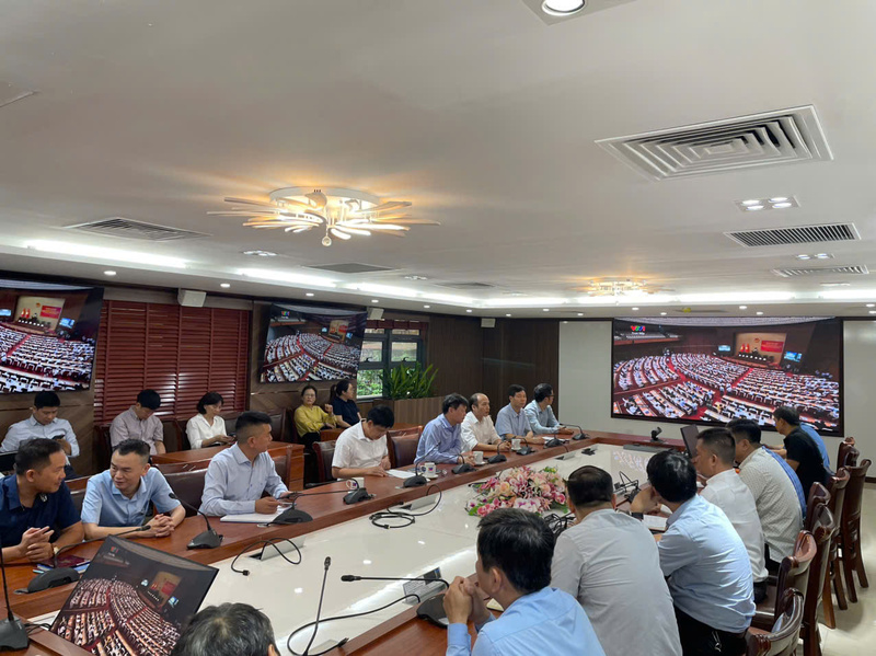 Hội nghị tại điểm cầu Viện Năng lượng