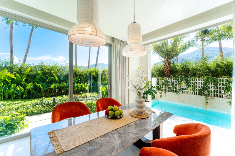 Bên trong nhà mẫu La Tiên Villa tại dự án