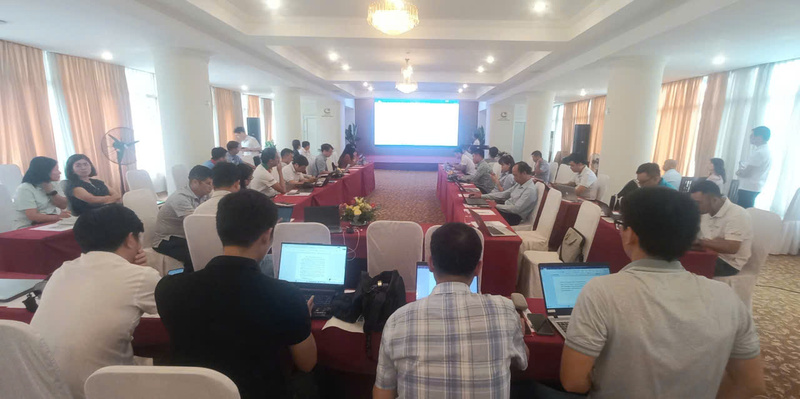 Quang cảnh tại buổi tập huấn. Ảnh: Nguyễn Tuấn