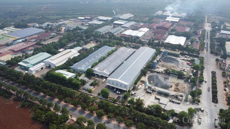 Một góc Cụm công nghiệp Tân An, phường Tân An, tỉnh Đắk Lắk. Ảnh: Hoàng Nguyên