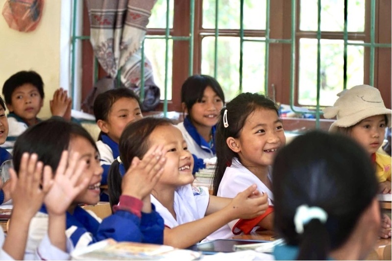 Hình ảnh trong hoạt động thiện nguyện của D Free Book