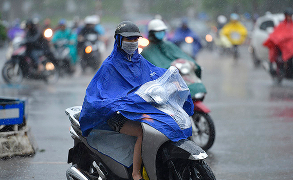 Bắc Bộ dự báo có mưa rào và dông vài nơi. Ảnh minh hoạ