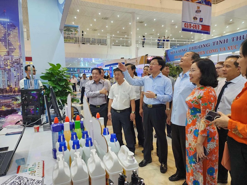 Hội chợ công nghiệp, thương mại và hàng tiêu dùng quốc gia Việt Nam dự kiến quy tụ nhiều doanh nghiệp, sản phẩm chất lượng. Ảnh minh hoạ