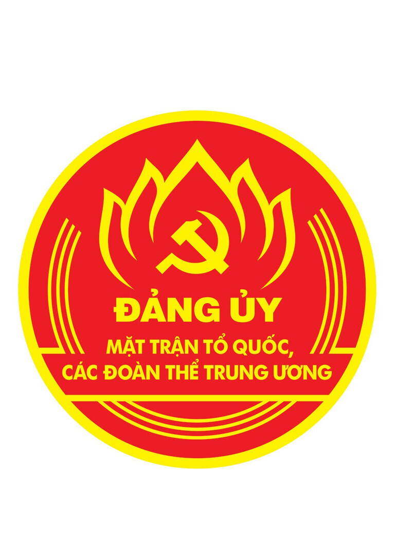 Logo Đảng uỷ Mặt trận Tổ quốc, các đoàn thể Trung ương.