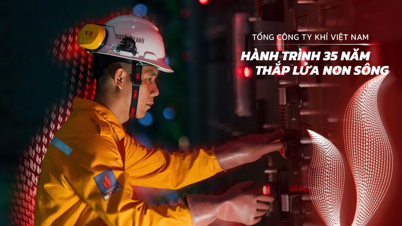 5 giá trị cốt lõi của PV GAS: An toàn – Chuyên nghiệp – Đổi mới – Hợp tác – Hiệu quả (Ảnh PV GAS)