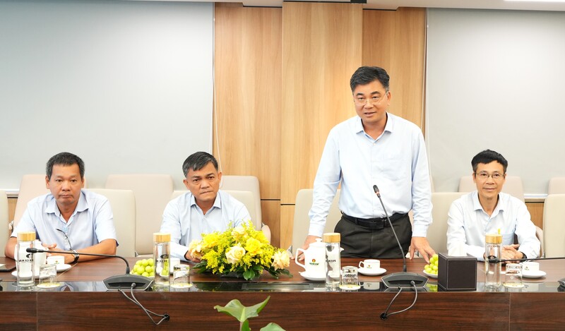 Chủ tịch HĐQT PVCFC Trần Ngọc Nguyên kỳ vọng sự đồng hành này sẽ mang lại bước đột phá cho hai doanh nghiệp. (Ảnh PVCFC)