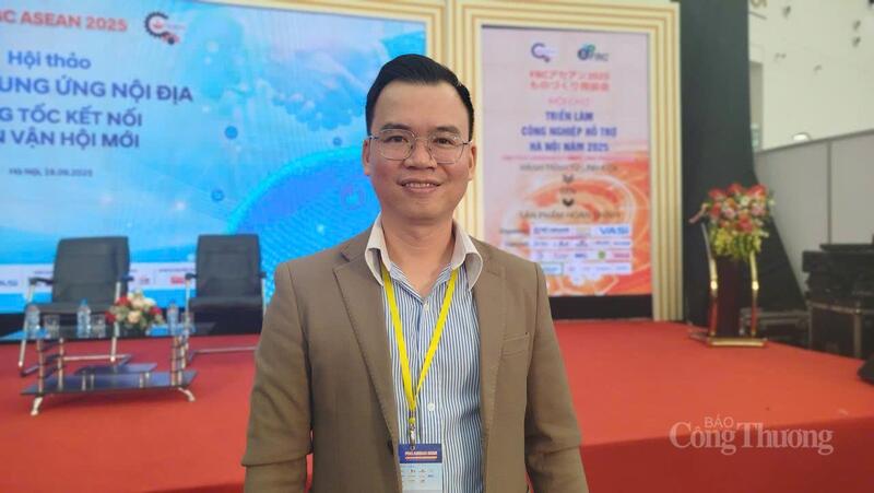 Ông Nguyễn Hoàng Dũng, Phó Tổng Giám đốc Công ty CP Phần mềm Digiwin Việt Nam. Ảnh: Hải Sơn