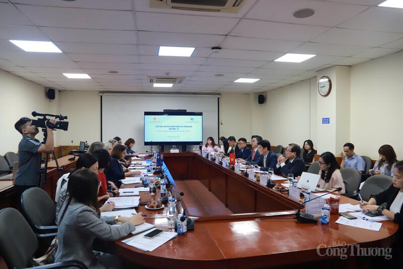 Toàn cảnh Cuộc họp lần thứ 6 Nhóm công tác về Thương mại thuộc khuôn khổ Hội nghị Bộ trưởng Đối tác kinh tế Việt Nam - Australia.