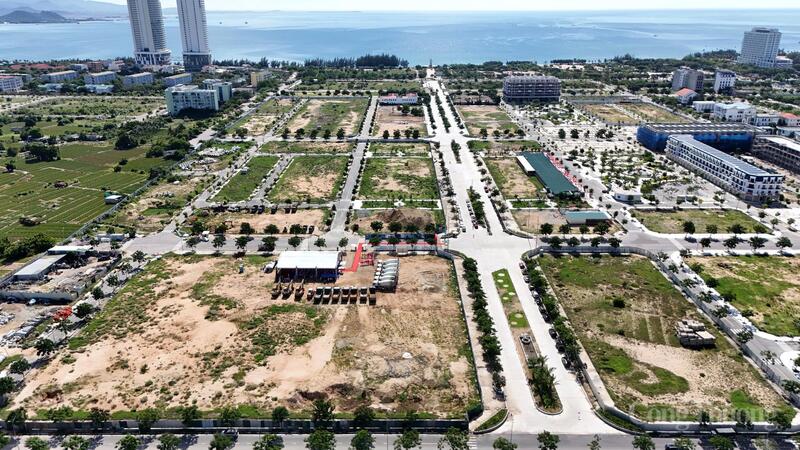 Quang cảnh dự án nhìn từ trên cao. Ảnh: Lê Sơn