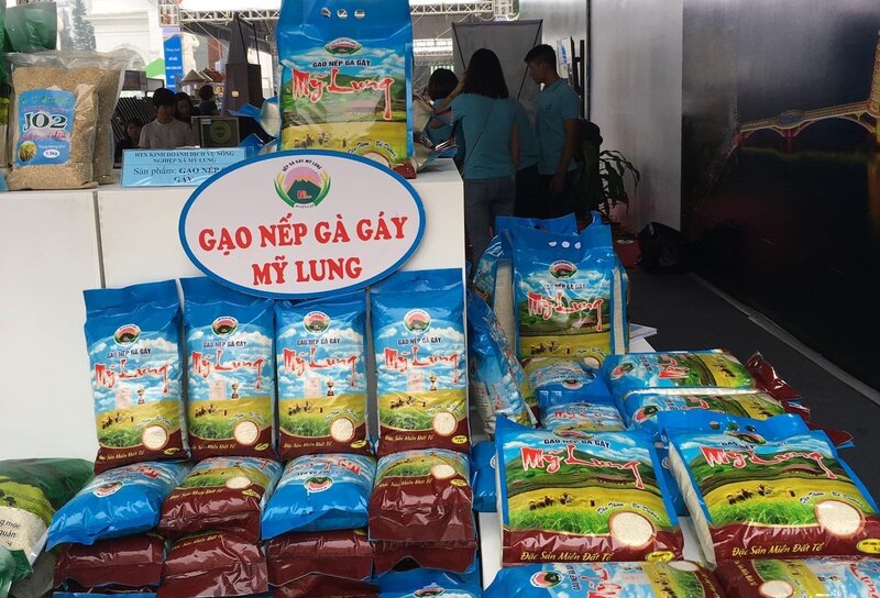 Nếp Gà Gáy là sản phẩm đặc trưng của Phú Thọ (Ảnh: Hồng Xuân)