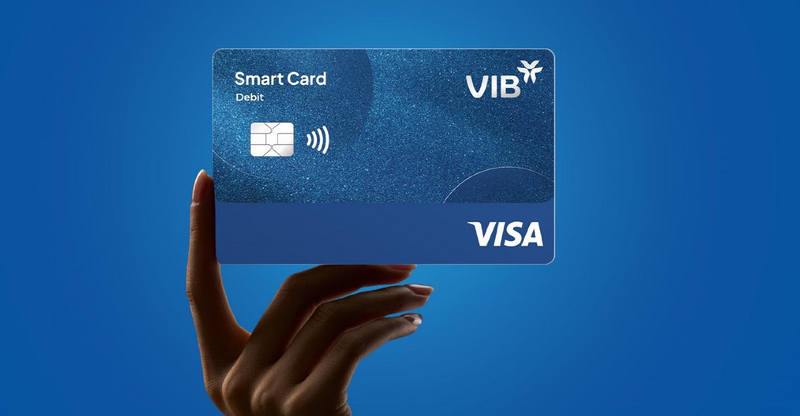 Thẻ thanh toán Smart Card VIB có mức hoàn tiền tối đa là 10,8 triệu đồng/năm/khách