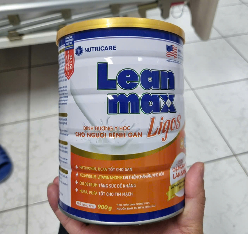Sản phẩm Leanmax Ligos mà người tiêu dùng mua trên thị trường. Ảnh bạn đọc cung cấp.