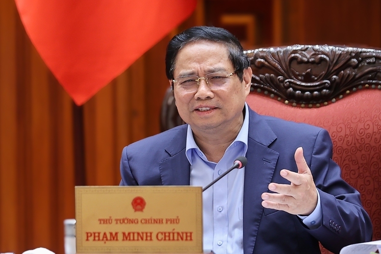 Thủ tướng chỉ đạo tiếp tục rà soát các nhóm đối tượng để đề xuất các giải pháp đột phá, khác biệt. Ảnh: VGP/Nhật Bắc.