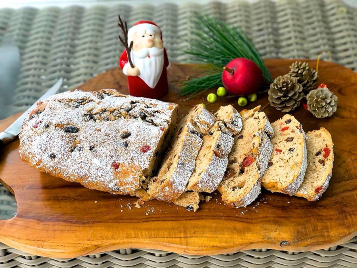 Bánh Stollen: Hương vị Noel từ nước Đức.