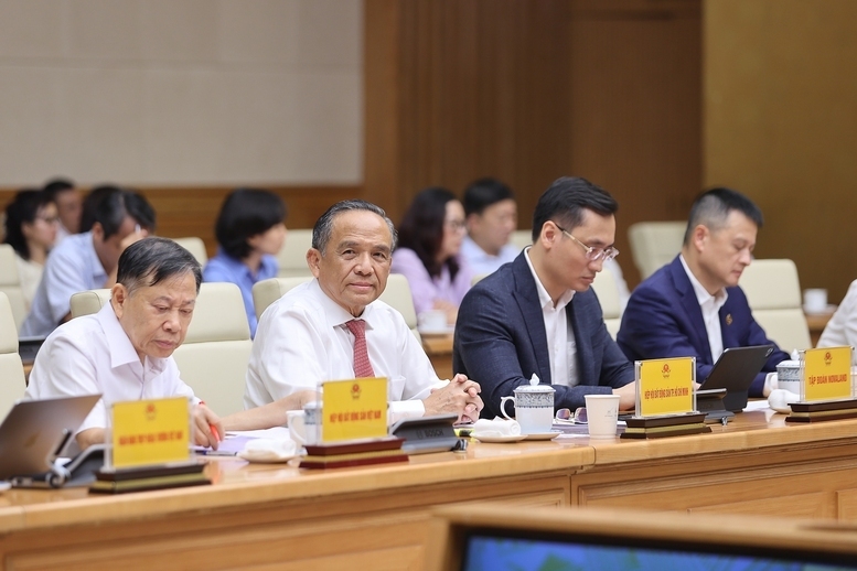 Các đại biểu tham dự phiên họp. Ảnh: VGP/Nhật Bắc.