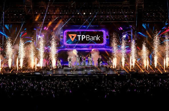 TPBank xuất hiện “cực cháy” tại Em Xinh “Say Hi” Concert. Ảnh: Vieon