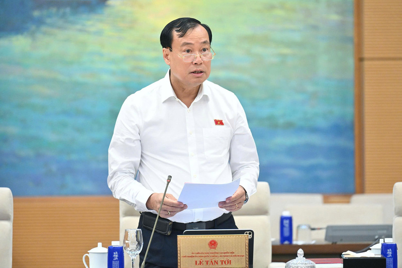 Chủ nhiệm Uỷ ban Quốc phòng, An ninh và Đối ngoại Lê Tấn Tới