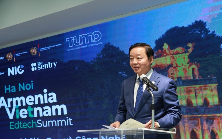 Phó Thủ tướng Trần Hồng Hà dự, phát biểu tại chương trình. Ảnh: VGP/Minh Khôi.