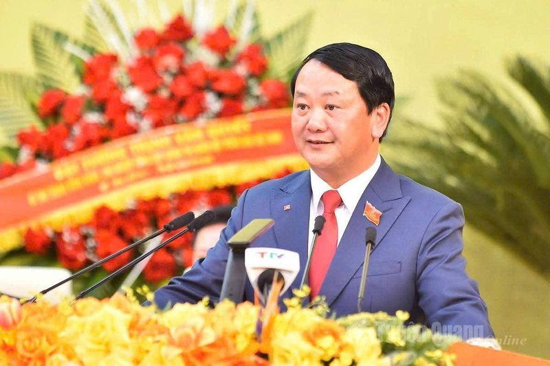 Ông Hầu A Lềnh - Ủy viên Ban Chấp hành Trung ương Đảng, Bí thư Tỉnh ủy Tuyên Quang nhiệm kỳ 2020 - 2025, được Bộ Chính trị chỉ định giữ chức Bí thư Tỉnh ủy Tuyên Quang nhiệm kỳ 2025 - 2030. Ảnh: Tuyên Quang online.