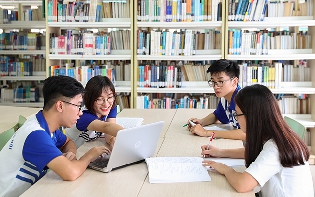 Học sinh được học dự bị đại học trong một năm trước khi lên đại học. Ảnh minh hoạ