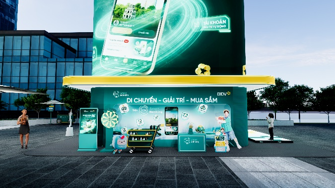 BIDV lần đầu mang sự kiện âm nhạc - công nghệ tới phố đi bộ Nguyễn Huệ, ra mắt SmartBanking ra mắt phiên bản X - 2
