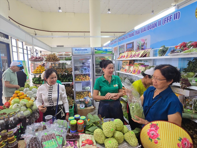 Nông sản vùng miền với độ sạch, an toàn đã trở thành lựa chọn tin cậy của bà nội trợ