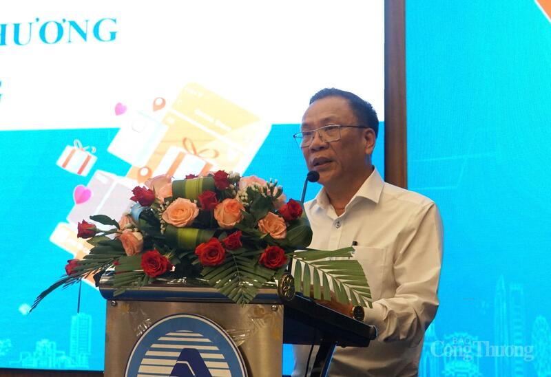 Phó Giám đốc Sở Công Thương TP. Đà Nẵng Nguyễn Văn Trừ phát biểu khai mạc Hội thảo