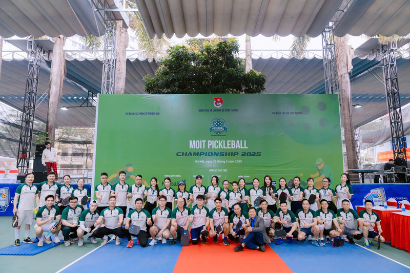 Phong trào rèn luyện, nâng cao thể chất của Chi đoàn Cục Phòng vệ thương mại được đẩy mạnh. Ảnh: Cục Phòng vệ thương mại