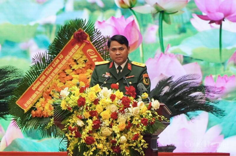 Trung tá Nguyễn Ngọc Ba, Trung đoàn trưởng Trung đoàn 98, Sư đoàn 316, Quân khu 2. Ảnh: Minh Trang