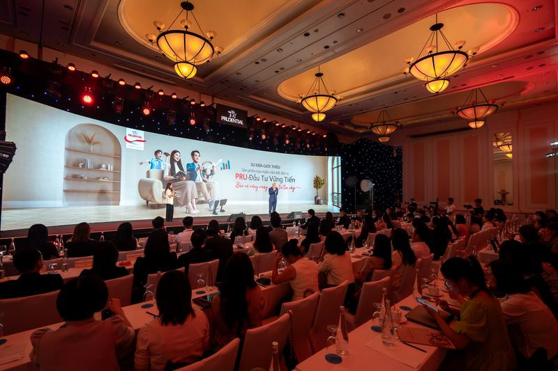 Prudential Việt Nam giới thiệu sản phầm Pru-Đầu tư Vững tiến