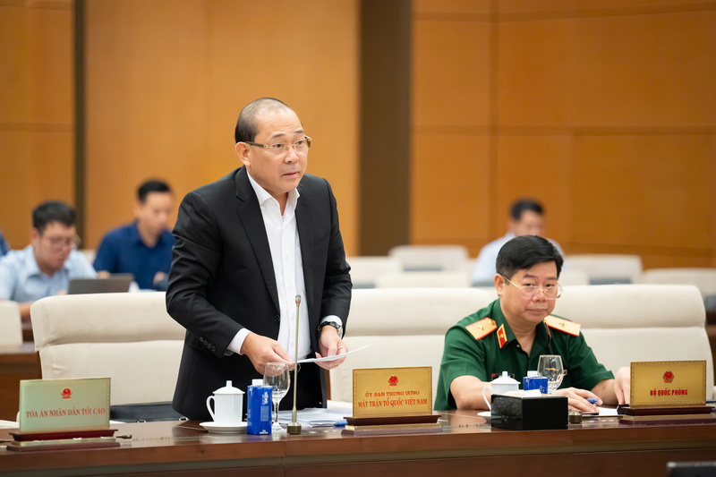 Phó Chủ tịch Ủy ban Trung ương Mặt trận Tổ quốc Việt Nam Hoàng Công Thuỷ