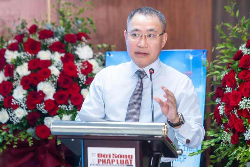 Nhà báo Phạm Quốc Huy - Tổng biên tập Tạp chí Đời sống và Pháp luật/ Tạp chí Người Đưa Tin
