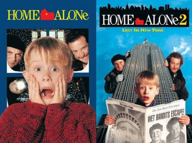 Home Alone (1990): Cậu bé Kevin và những màn chống trộm hài hước.